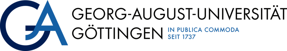 Logo der Georg August Universität Göttingen als Schriftzug.